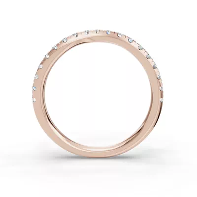 Ilana Pavé Contoured Band (2.2mm)