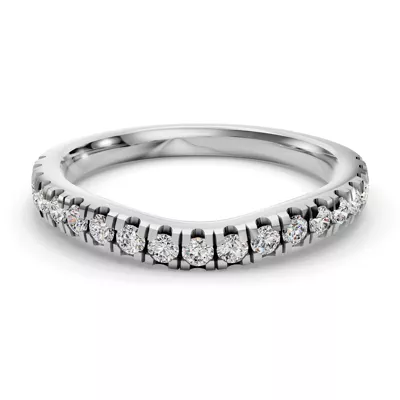 Ilana Pavé Contoured Band (2.2mm)