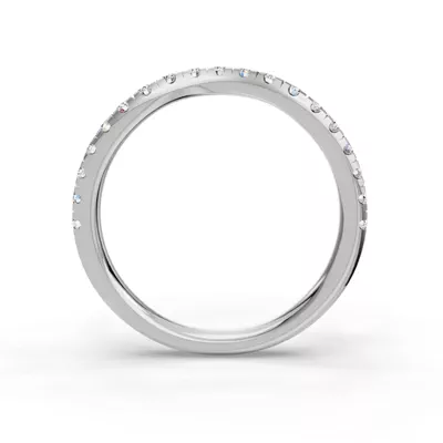 Ilana Pavé Contoured Band (2.2mm)