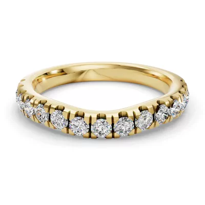 Ilana Pavé Contoured Band (2.7mm)