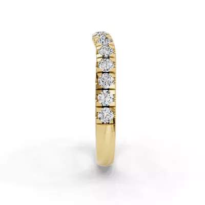 Ilana Pavé Contoured Band (2.7mm)