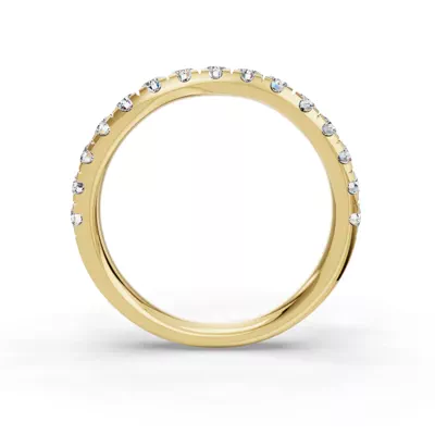 Ilana Pavé Contoured Band (2.7mm)