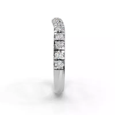 Ilana Pavé Contoured Band (2.7mm)
