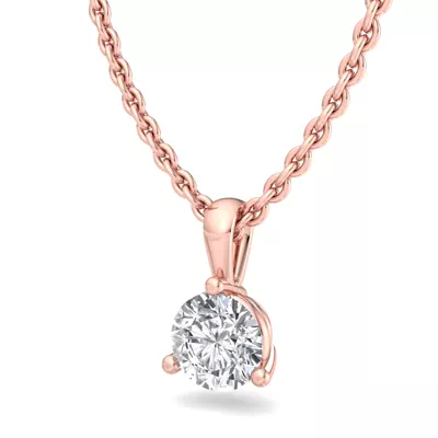 Katherine Solitaire Pendant (16-Inch Chain)