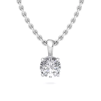 Alexandra Solitaire Pendant (16-Inch Chain)