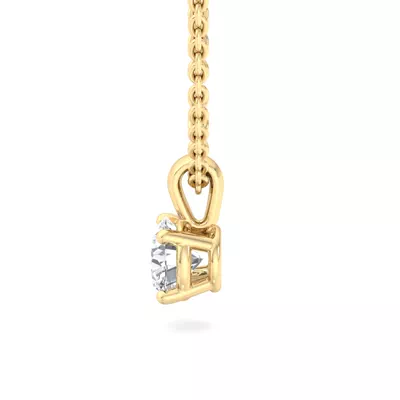 Alexandra Solitaire Pendant (20-Inch Chain)