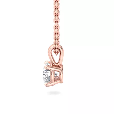 Alexandra Solitaire Pendant (22-Inch Chain)
