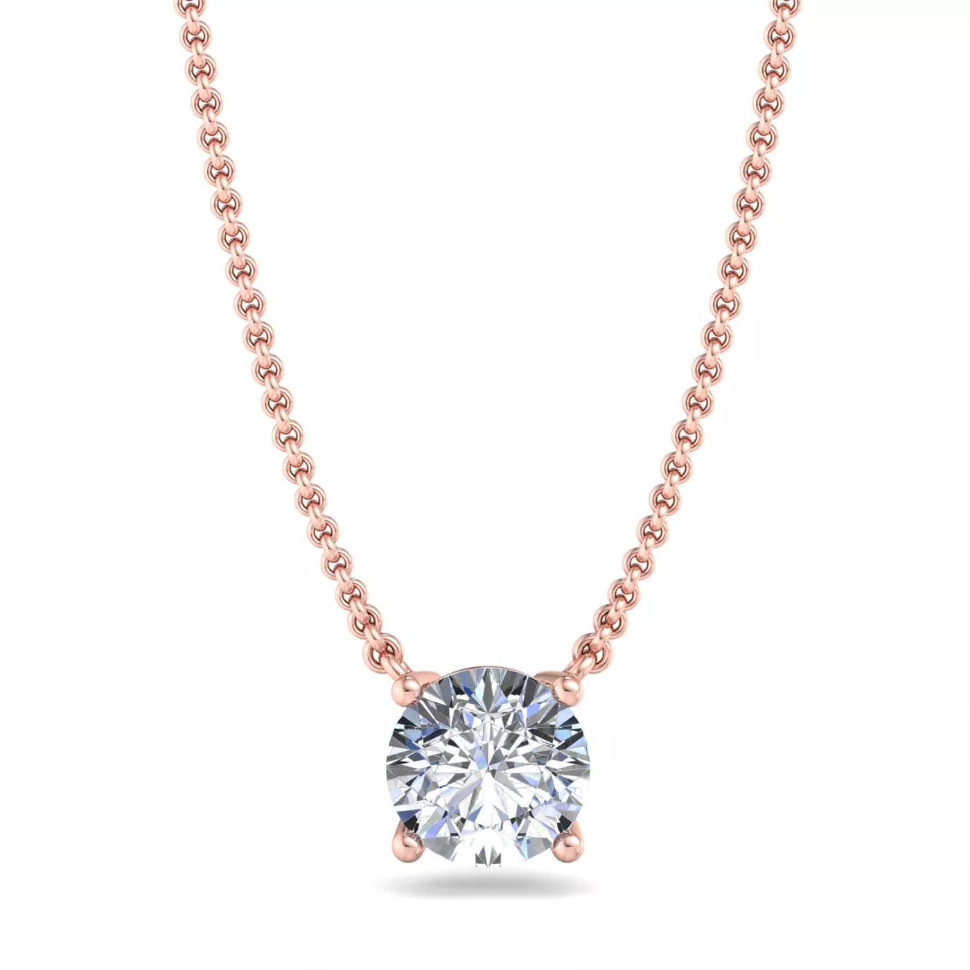 Zariah Solitaire Pendant (20-Inch Chain)