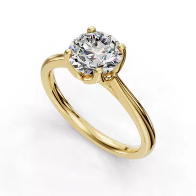 Vivian Solitaire Engagement Ring