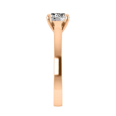 Melanie Filigree Solitaire Engagement Ring
