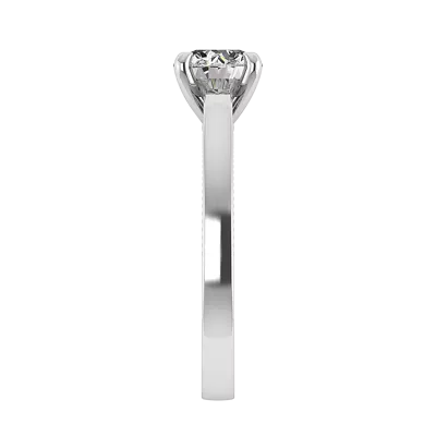 Melanie Filigree Solitaire Engagement Ring