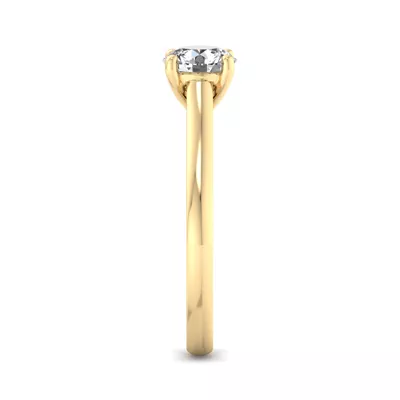 Hadley Filigree Solitaire Engagement Ring
