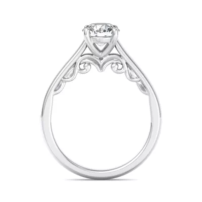 Hadley Filigree Solitaire Engagement Ring