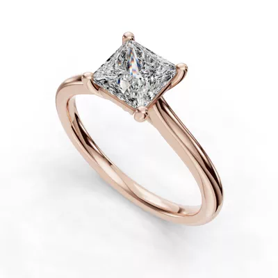 Adalynn Cathedral Solitaire Engagement Ring