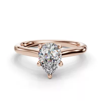 Adalynn Cathedral Solitaire Engagement Ring