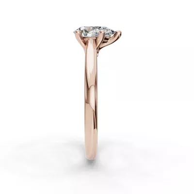 Adalynn Cathedral Solitaire Engagement Ring