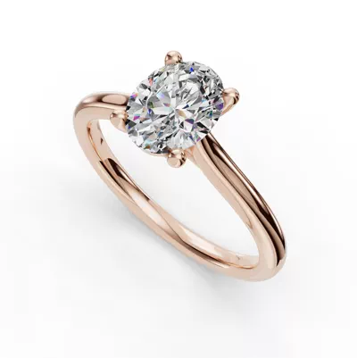 Adalynn Cathedral Solitaire Engagement Ring