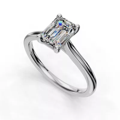 Adalynn Cathedral Solitaire Engagement Ring