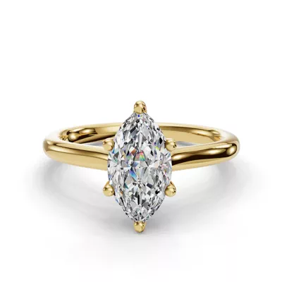Adalynn Cathedral Solitaire Engagement Ring