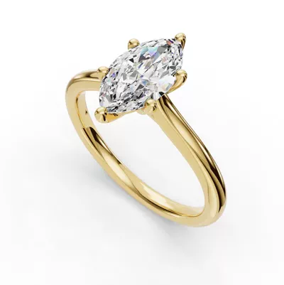Adalynn Cathedral Solitaire Engagement Ring