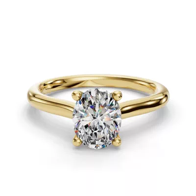 Adalynn Cathedral Solitaire Engagement Ring