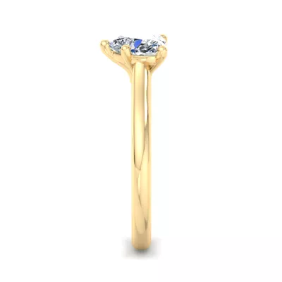Adalynn Cathedral Solitaire Engagement Ring