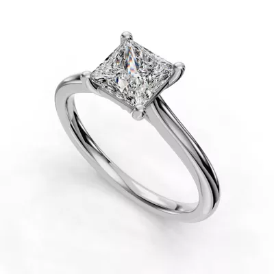 Adalynn Cathedral Solitaire Engagement Ring