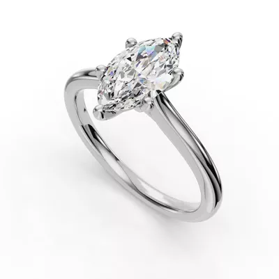 Adalynn Cathedral Solitaire Engagement Ring