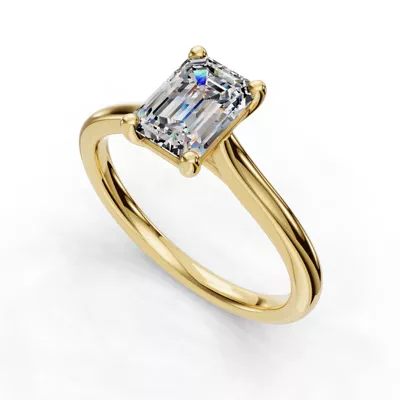 Adalynn Cathedral Solitaire Engagement Ring