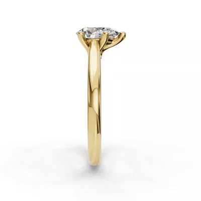 Adalynn Cathedral Solitaire Engagement Ring