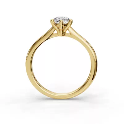 Adalynn Cathedral Solitaire Engagement Ring