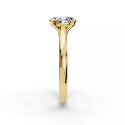 Adalynn Cathedral Solitaire Engagement Ring