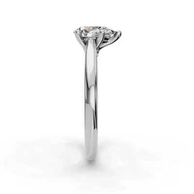 Adalynn Cathedral Solitaire Engagement Ring