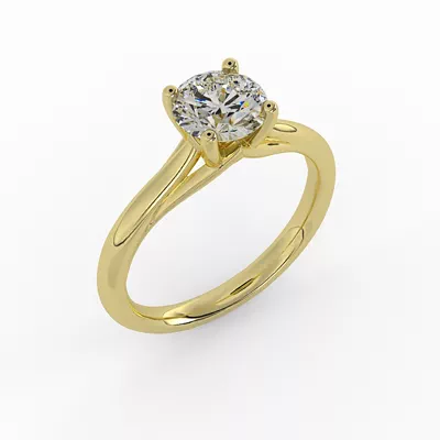 Mackenzie Solitaire Engagement Ring