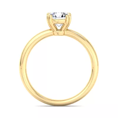 Margaret Double Prong Solitaire Engagement Ring