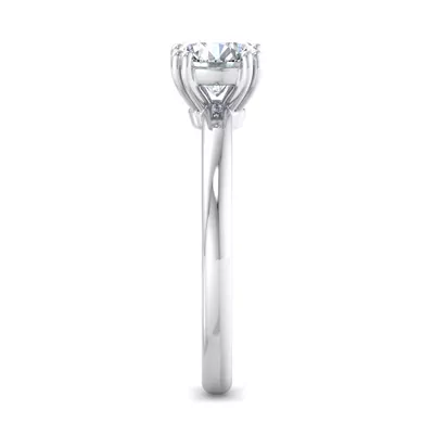 Margaret Double Prong Solitaire Engagement Ring