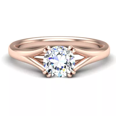 Iris Solitaire Engagement Ring