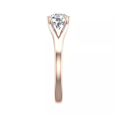 Iris Solitaire Engagement Ring