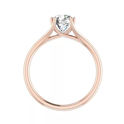 Iris Solitaire Engagement Ring