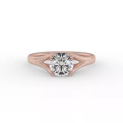Iris Solitaire Engagement Ring