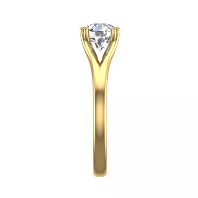Iris Solitaire Engagement Ring