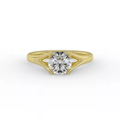 Iris Solitaire Engagement Ring