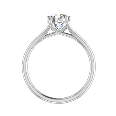 Iris Solitaire Engagement Ring
