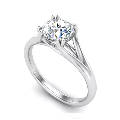 Iris Solitaire Engagement Ring