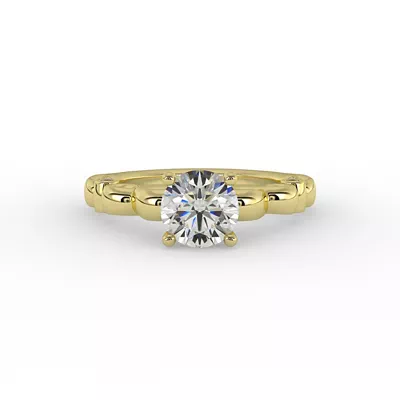 Ellieana Infinity Diamond Peekaboo Engagement Ring