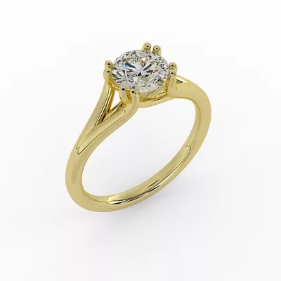 Faith Solitaire Engagement Ring