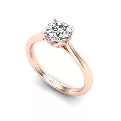 Jasmine Solitaire Engagement Ring