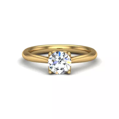 Jasmine Solitaire Engagement Ring