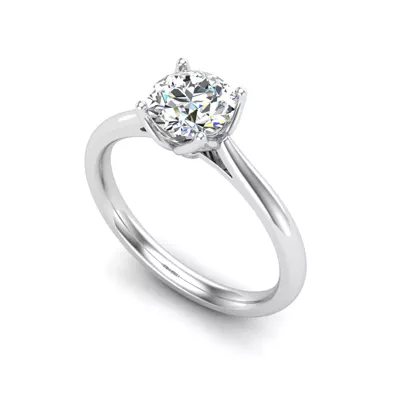 Jasmine Solitaire Engagement Ring