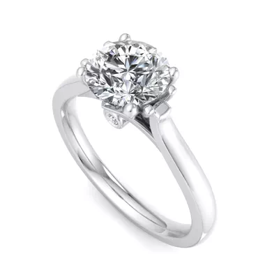 Amara Solitaire Engagement Ring